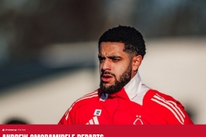 电子竞技投注-官方:斯特拉斯堡买断诺丁汉森林后卫奥莫巴米德尔